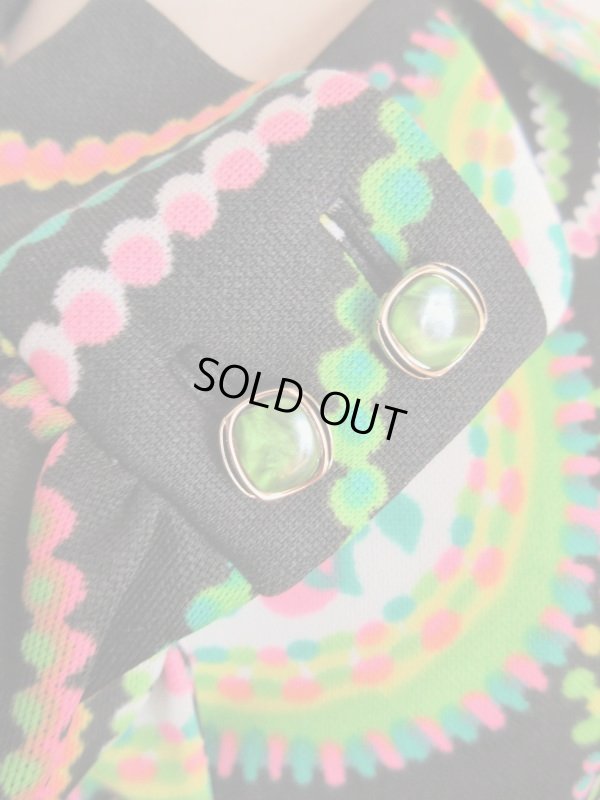 画像8: １点モノ*カラフルサイケなワンピース