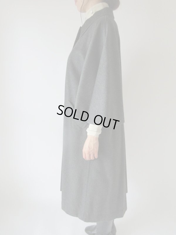 画像3: １点モノ*ステッチの効いたオーバーサイズの大人顔コート