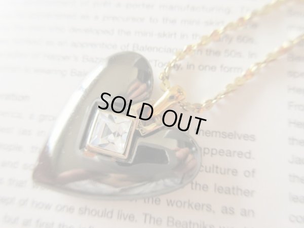 画像3: メタリックハートのネックレス