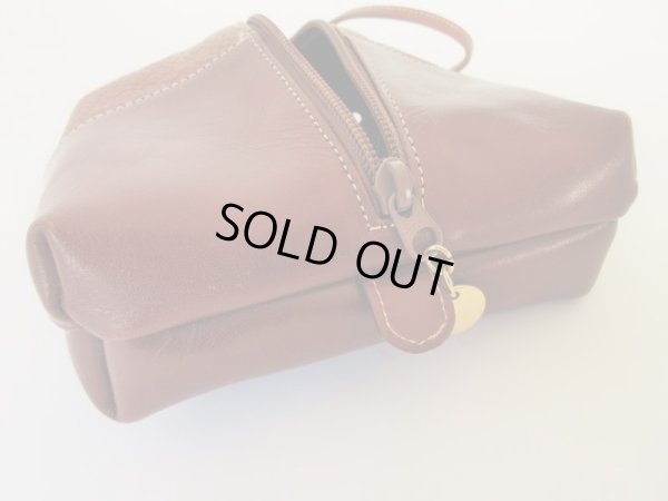 画像8: Dead stock*型押しワンちゃんのレザーバッグ