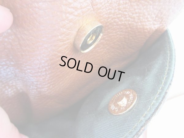 画像9: Dead stock*型押しワンちゃんのレザーバッグ