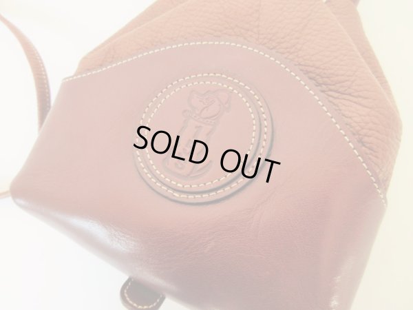 画像5: Dead stock*型押しワンちゃんのレザーバッグ