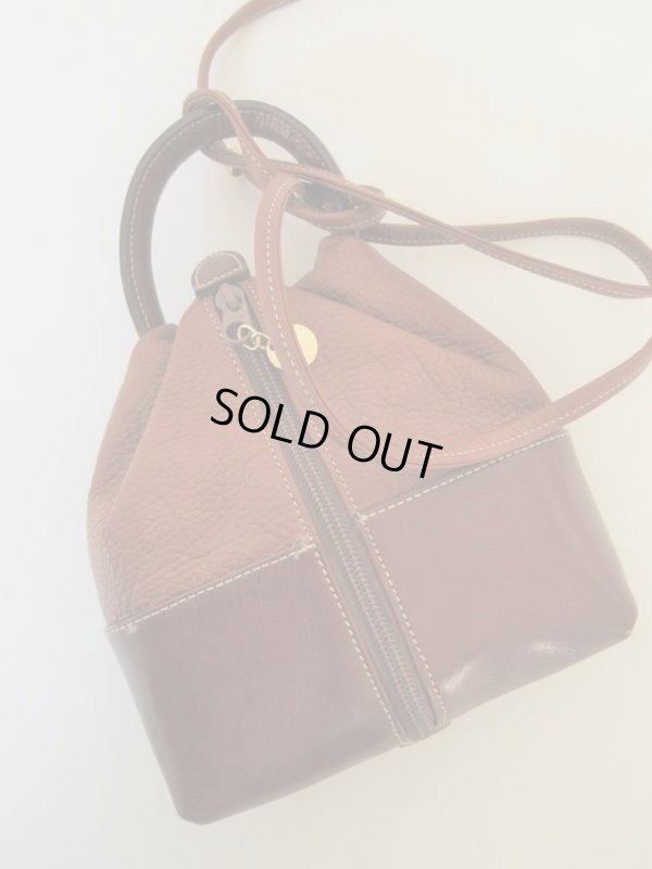 画像6: Dead stock*型押しワンちゃんのレザーバッグ