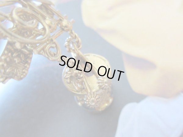 画像5: ドラムに音符の音楽ブローチ