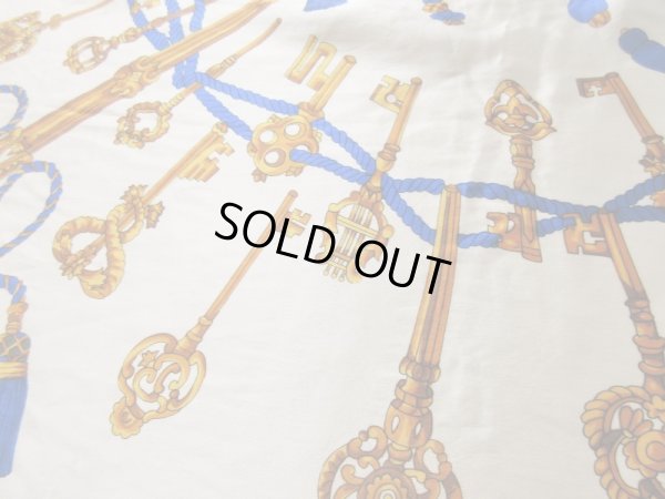 画像6: 鍵柄のシルクスカーフ