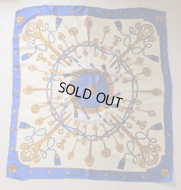 画像3: 鍵柄のシルクスカーフ