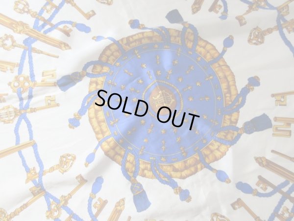 画像7: 鍵柄のシルクスカーフ