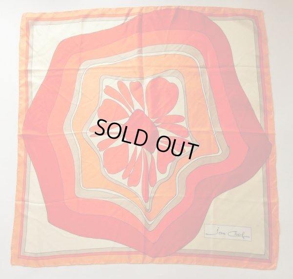 画像6: 大胆レトロなシルクスカーフ