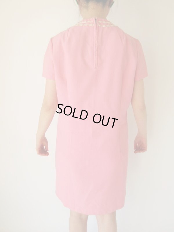 画像5: 海外ヴィンテージ*毛糸の２本ラインワンピース