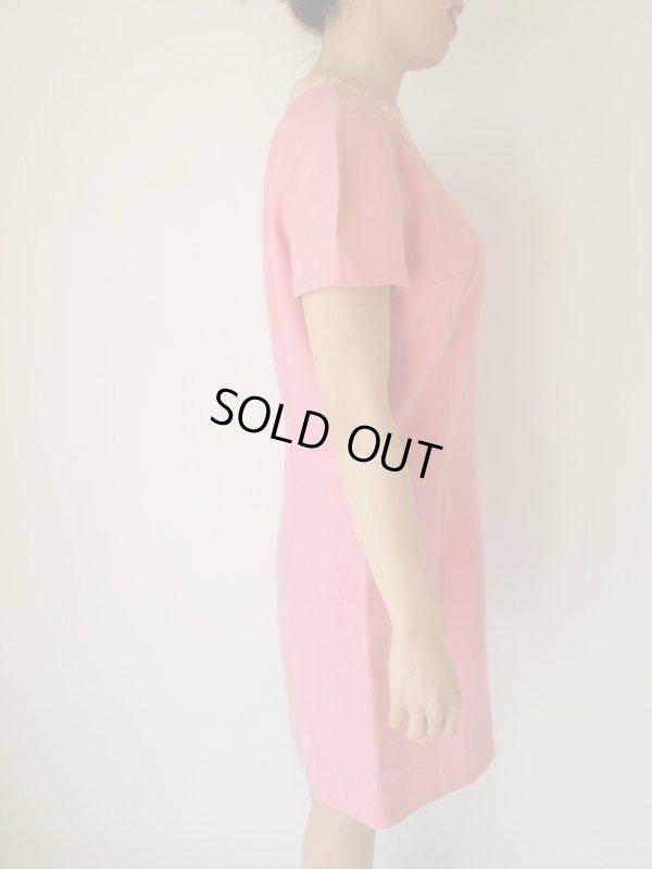 画像4: 海外ヴィンテージ*毛糸の２本ラインワンピース