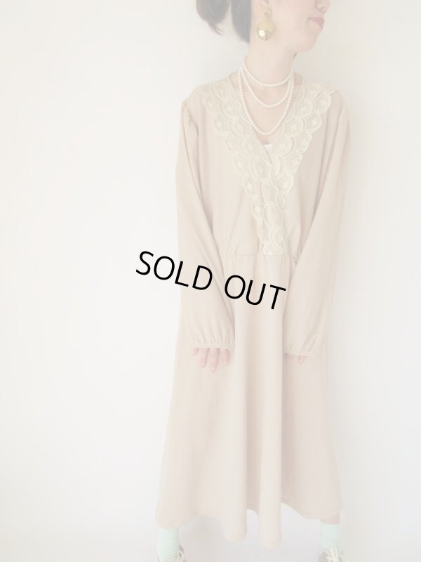 画像3: 【総入れ替え対象外商品】海外ヴィンテージのゆったりワンピース