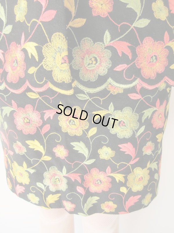 画像8: 【総入れ替え対象外商品】１点モノ*豪華お花刺繍のセットアップ