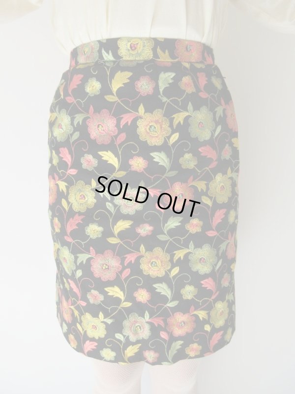 画像9: 【総入れ替え対象外商品】１点モノ*豪華お花刺繍のセットアップ