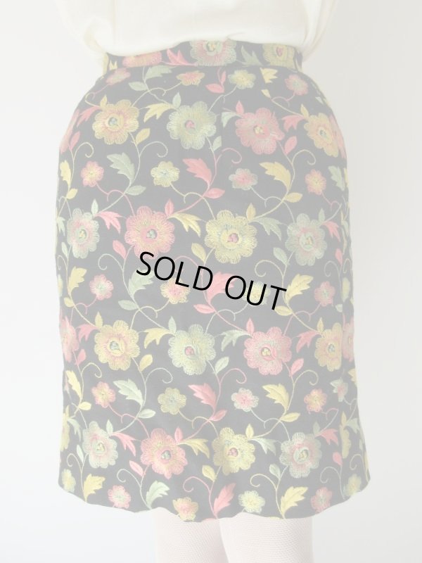 画像11: 【総入れ替え対象外商品】１点モノ*豪華お花刺繍のセットアップ