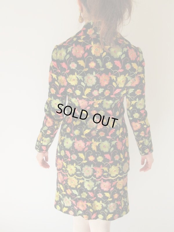 画像5: 【総入れ替え対象外商品】１点モノ*豪華お花刺繍のセットアップ