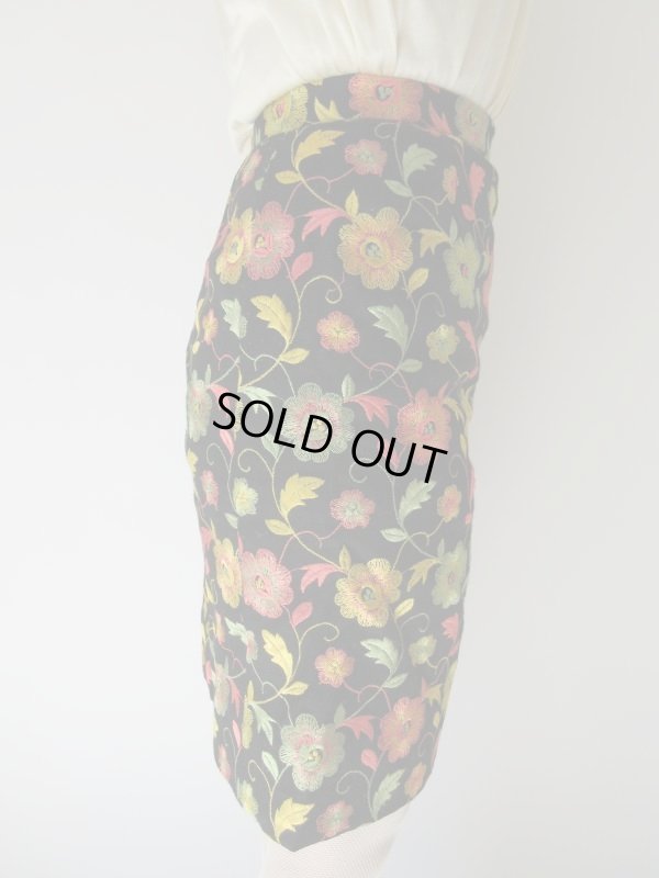 画像10: 【総入れ替え対象外商品】１点モノ*豪華お花刺繍のセットアップ