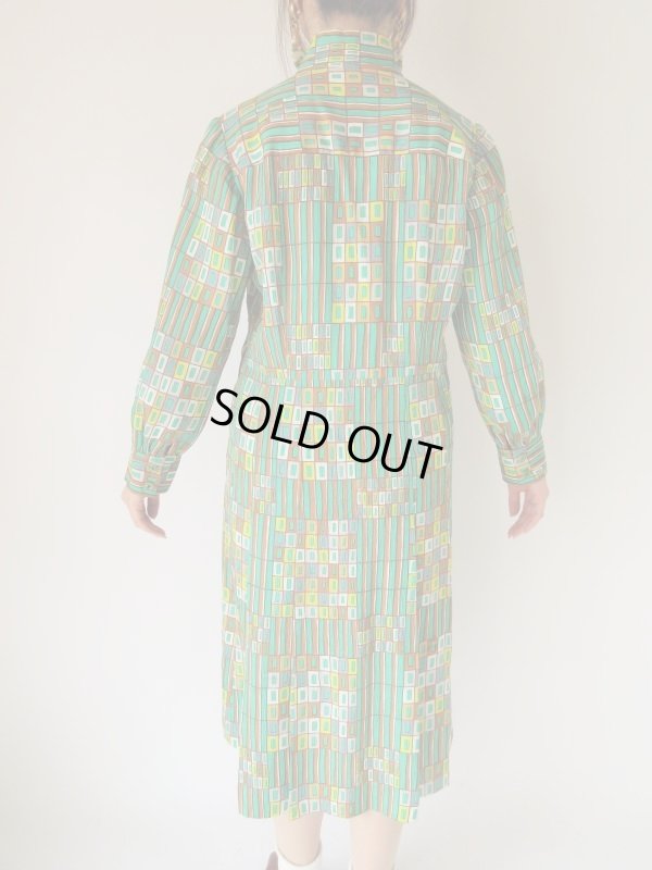 画像5: 【総入れ替え対象外商品】お仕立て品の１点モノ*リボンタイワンピース