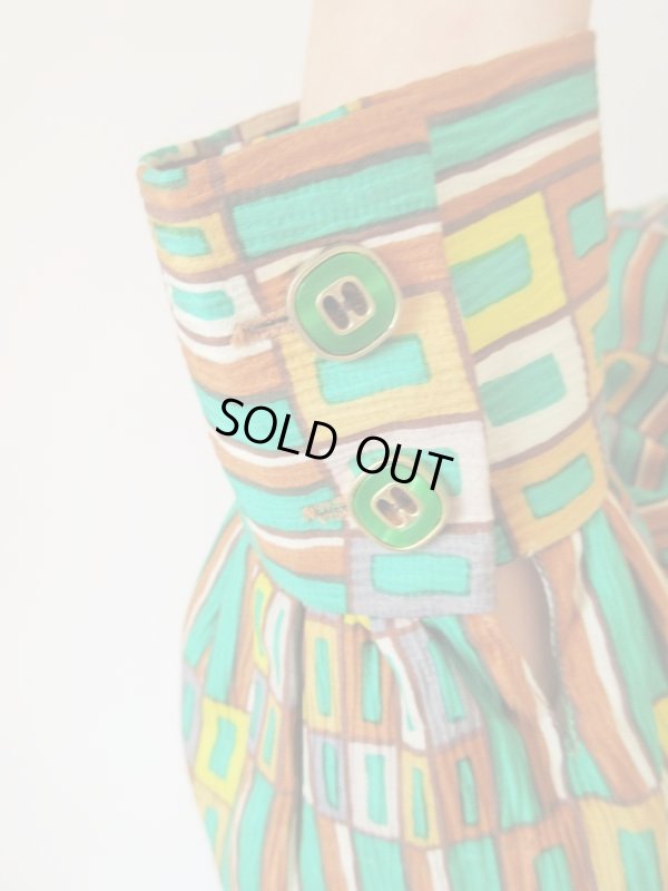 画像8: 【総入れ替え対象外商品】お仕立て品の１点モノ*リボンタイワンピース