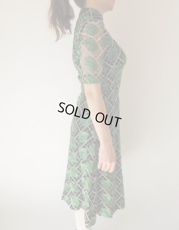 画像4: 【総入れ替え対象外商品】お仕立て品の１点モノ*豪華刺繍ワンピース