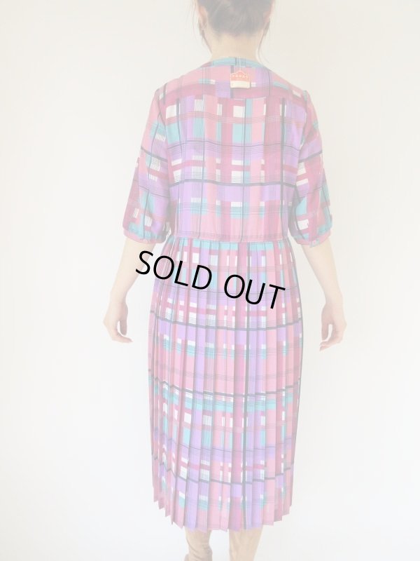 画像5: 【総入れ替え対象外商品】Dead stock*胸きゅんチェックワンピース