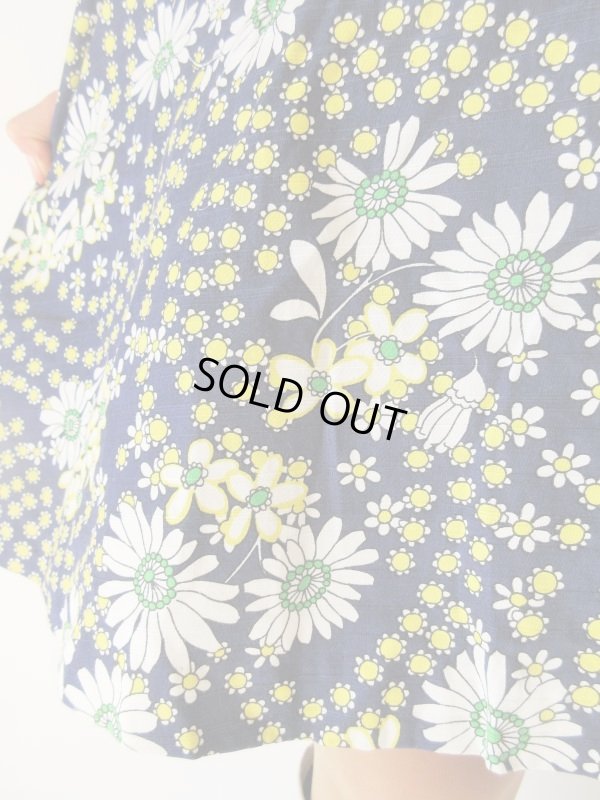 画像9: 【総入れ替え対象外商品】お仕立て品の１点モノ*チャーミングなお花柄ワンピース