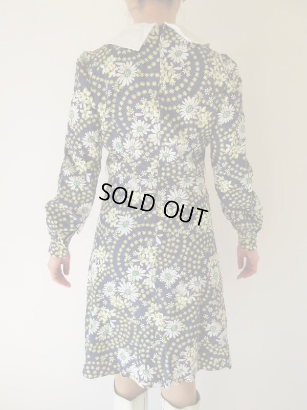 画像5: 【総入れ替え対象外商品】お仕立て品の１点モノ*チャーミングなお花柄ワンピース