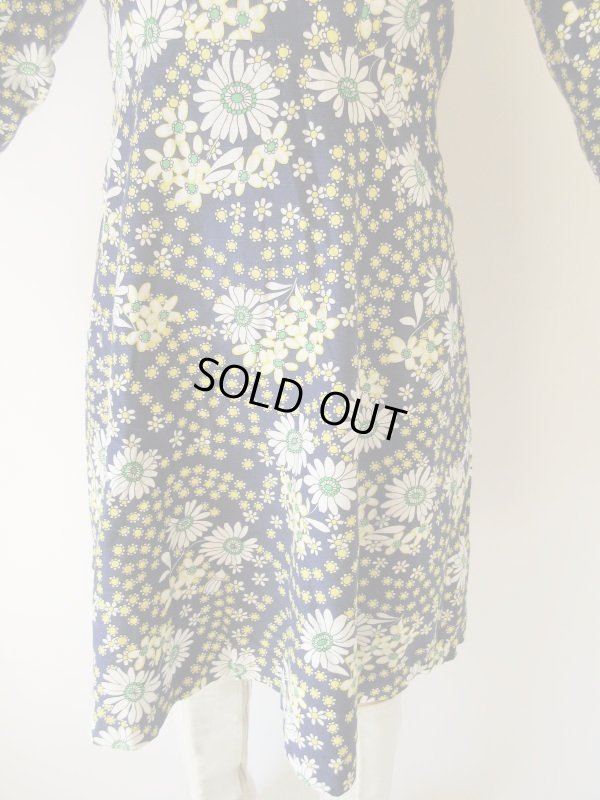 画像8: 【総入れ替え対象外商品】お仕立て品の１点モノ*チャーミングなお花柄ワンピース