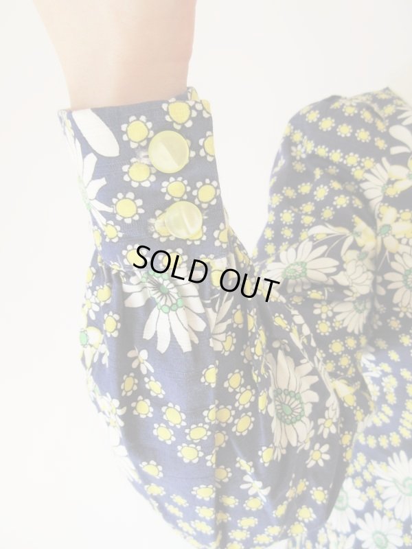 画像7: 【総入れ替え対象外商品】お仕立て品の１点モノ*チャーミングなお花柄ワンピース