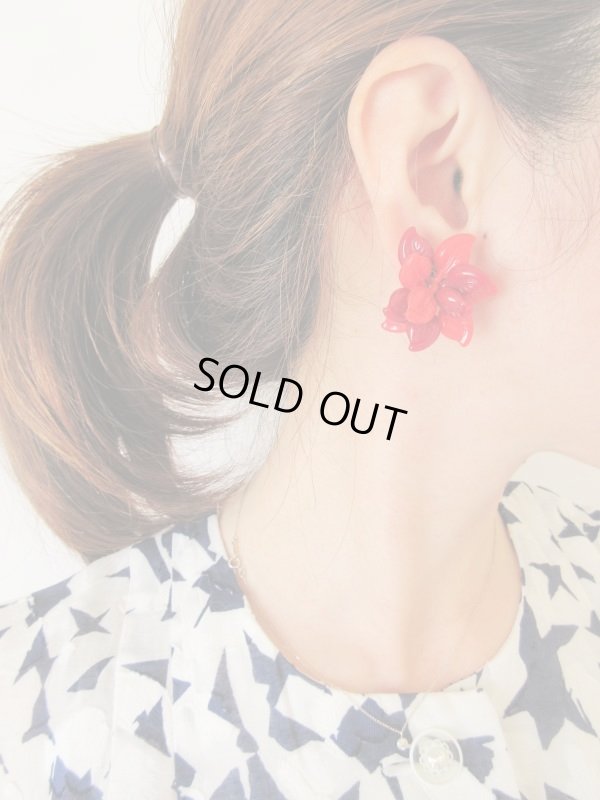 画像5: Dead stock*オーストリアお花イヤリング