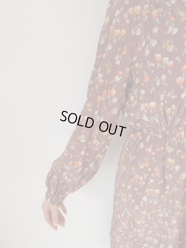 画像8: 【総入れ替え対象外商品】チューリップ柄ワンピース