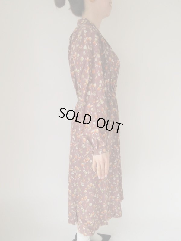 画像4: 【総入れ替え対象外商品】チューリップ柄ワンピース