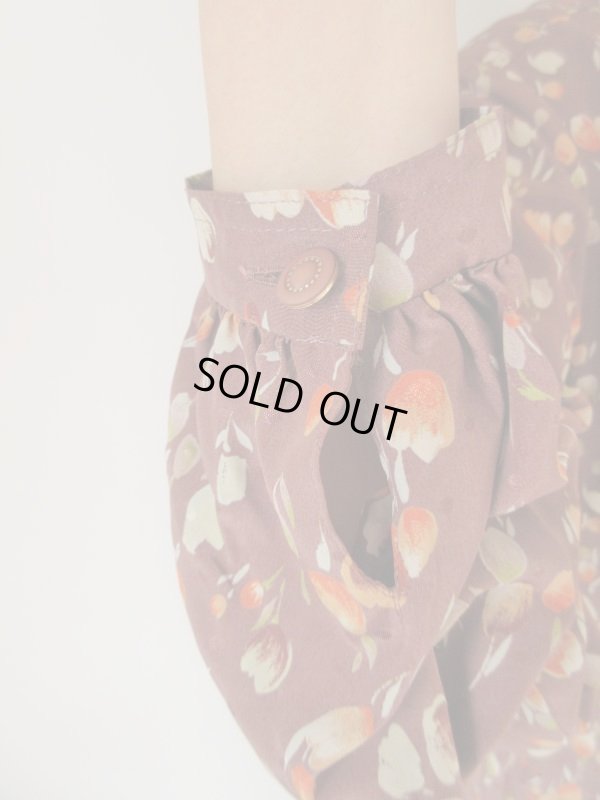 画像10: 【総入れ替え対象外商品】チューリップ柄ワンピース