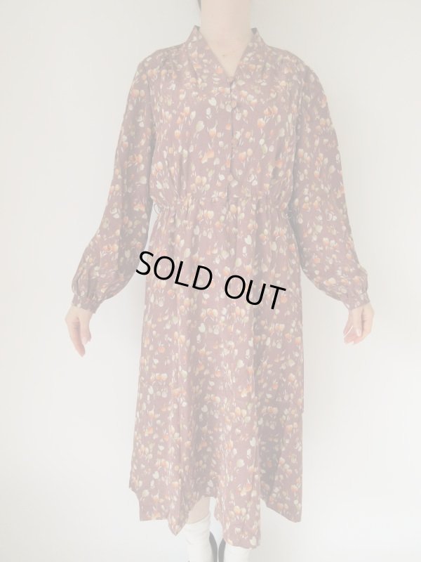 画像3: 【総入れ替え対象外商品】チューリップ柄ワンピース