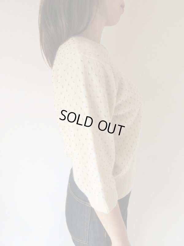 画像6: ビーズ装飾のニット