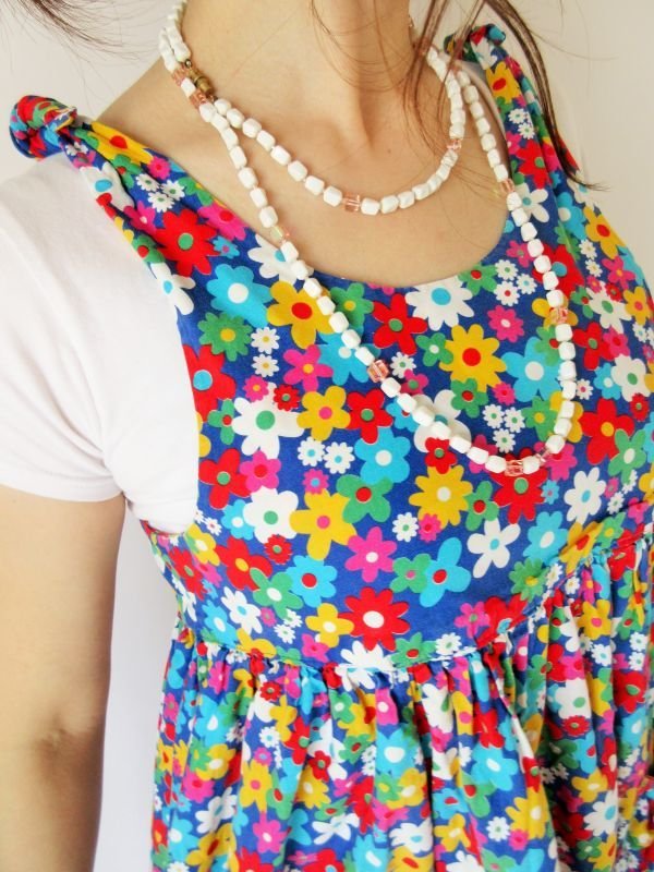 画像7: 海外ヴィンテージ*トロピカルフラワーワンピース