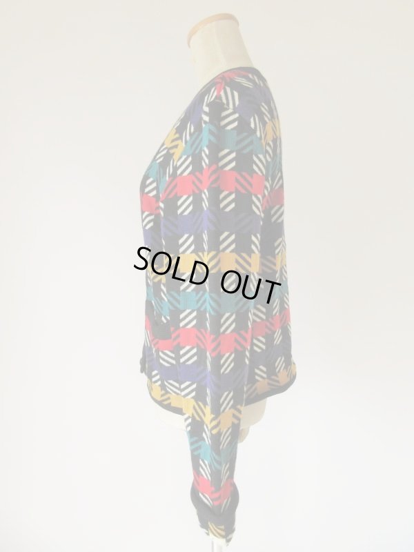 画像4: マルチカラーのニットカーディガン