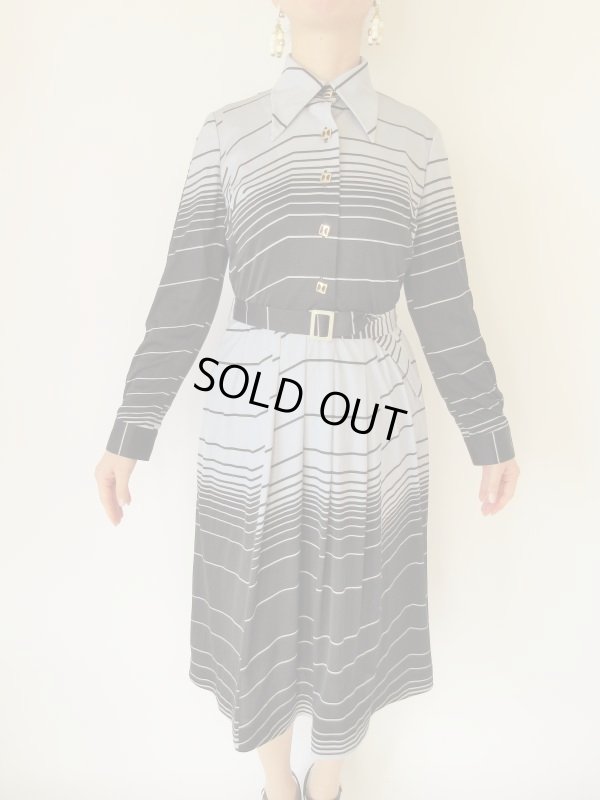 画像3: レトロボーダーワンピース