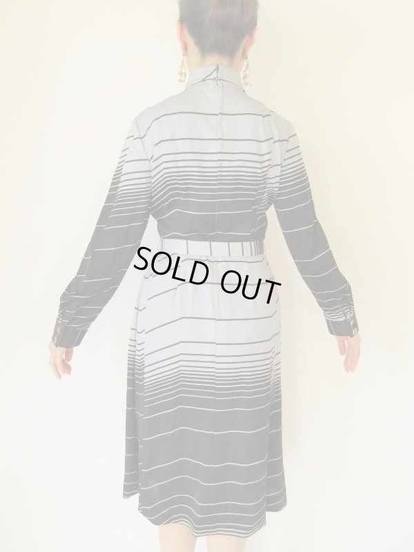 画像5: レトロボーダーワンピース