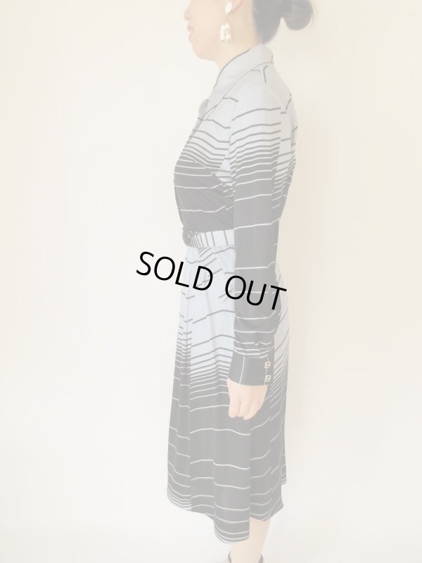 画像4: レトロボーダーワンピース