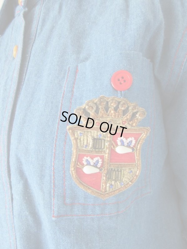 画像3: 豪華装飾のエンブレムブローチ