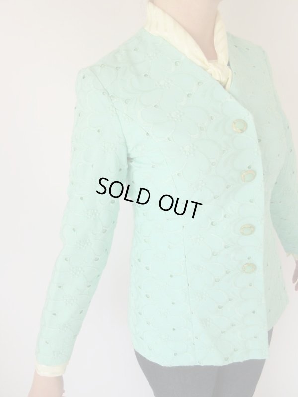 画像9: 【ネックレスと2点セット*】お仕立て品の１点モノ*綺麗色ジャケット