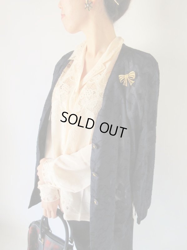 画像3: クラシカルなリボンブローチ