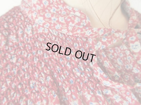 画像8: Dead stock*ロマンティックな花柄とステッチのセットアップ