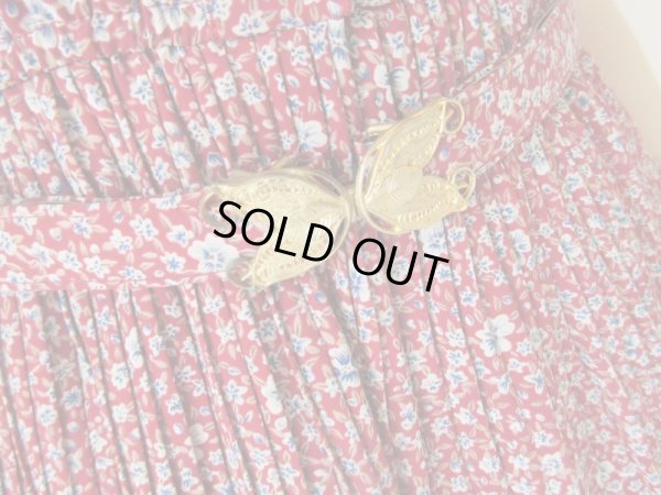 画像17: Dead stock*ロマンティックな花柄とステッチのセットアップ