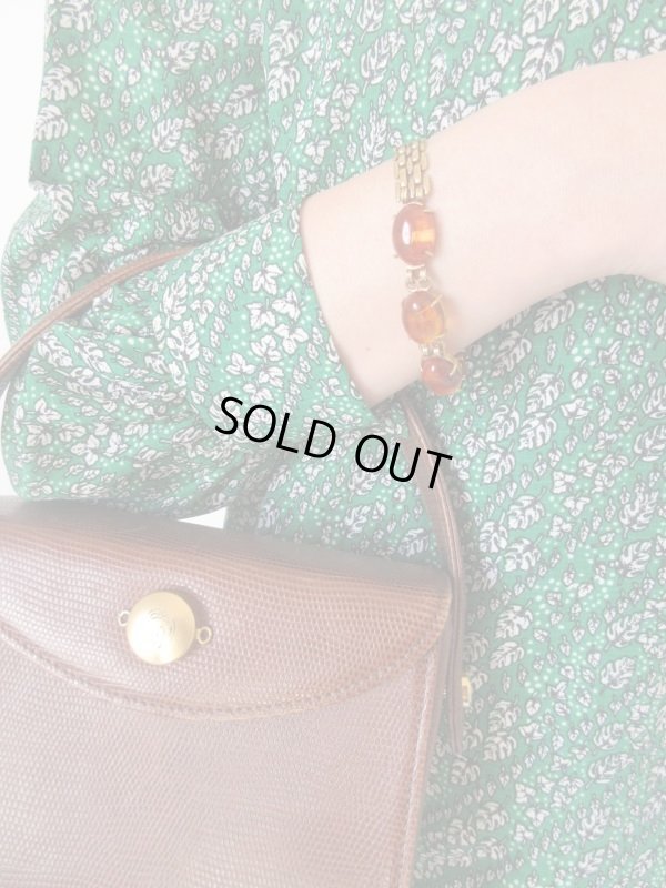 画像8: 琥珀みたいなパーツのブレスレット