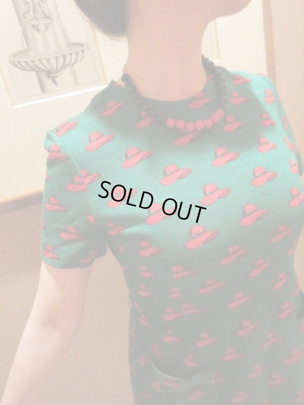 画像3: お帽子柄のワンピース