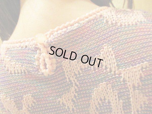 画像4: Dead stock*ペイズリー柄サマーニット