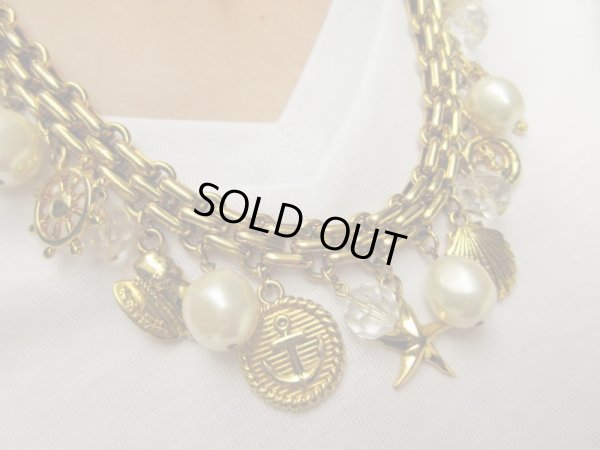 画像3: 【ジャラジャラ楽しい*】マリンチャームネックレス