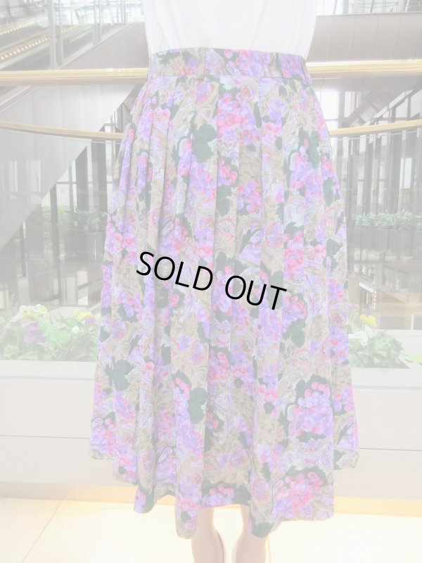 画像4: ぶどう柄スカート