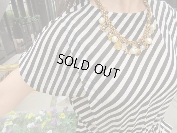 画像6: black&whiteバイカラーワンピース 